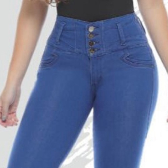 Bell Jeans 100% Colombiano Spandex Fashion Bottom  Women Pants Carou Ref. 1006 - Picture 4 of 4